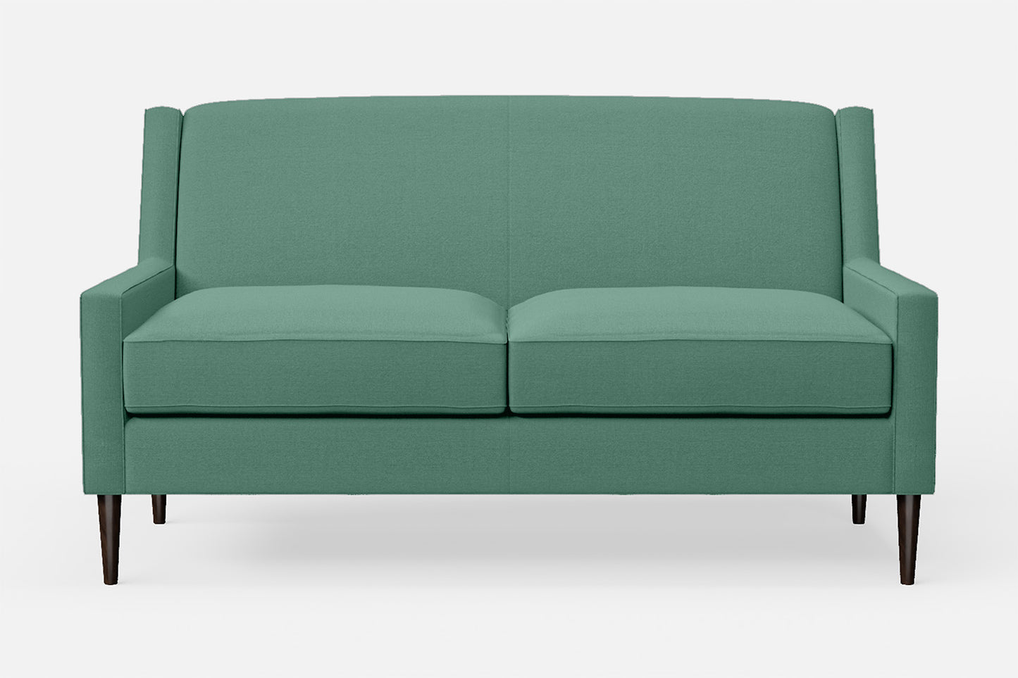 Vigevano 2 Seater Sofa Mint Green Linen Fabric