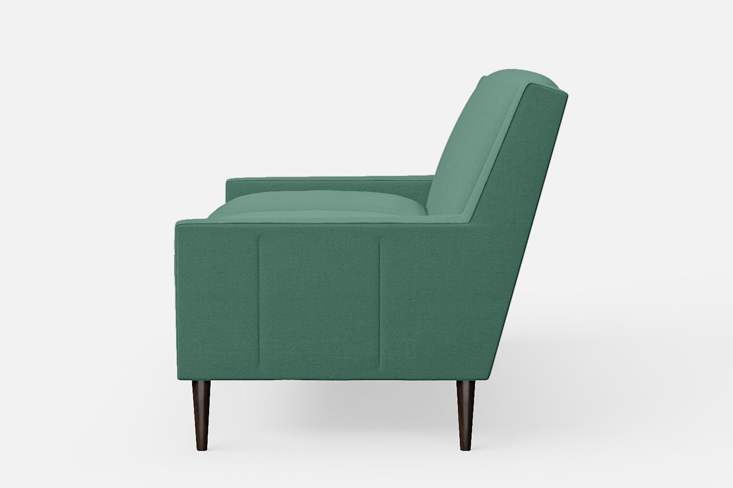 Vigevano 2 Seater Sofa Mint Green Linen Fabric