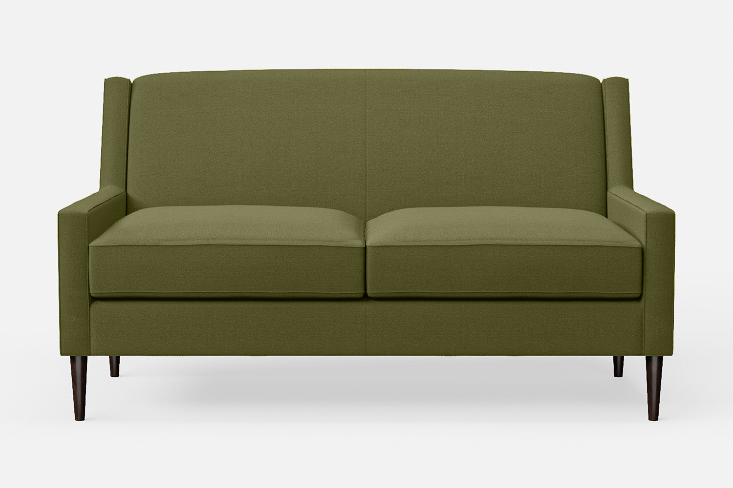 Vigevano 2 Seater Sofa Olive Linen Fabric