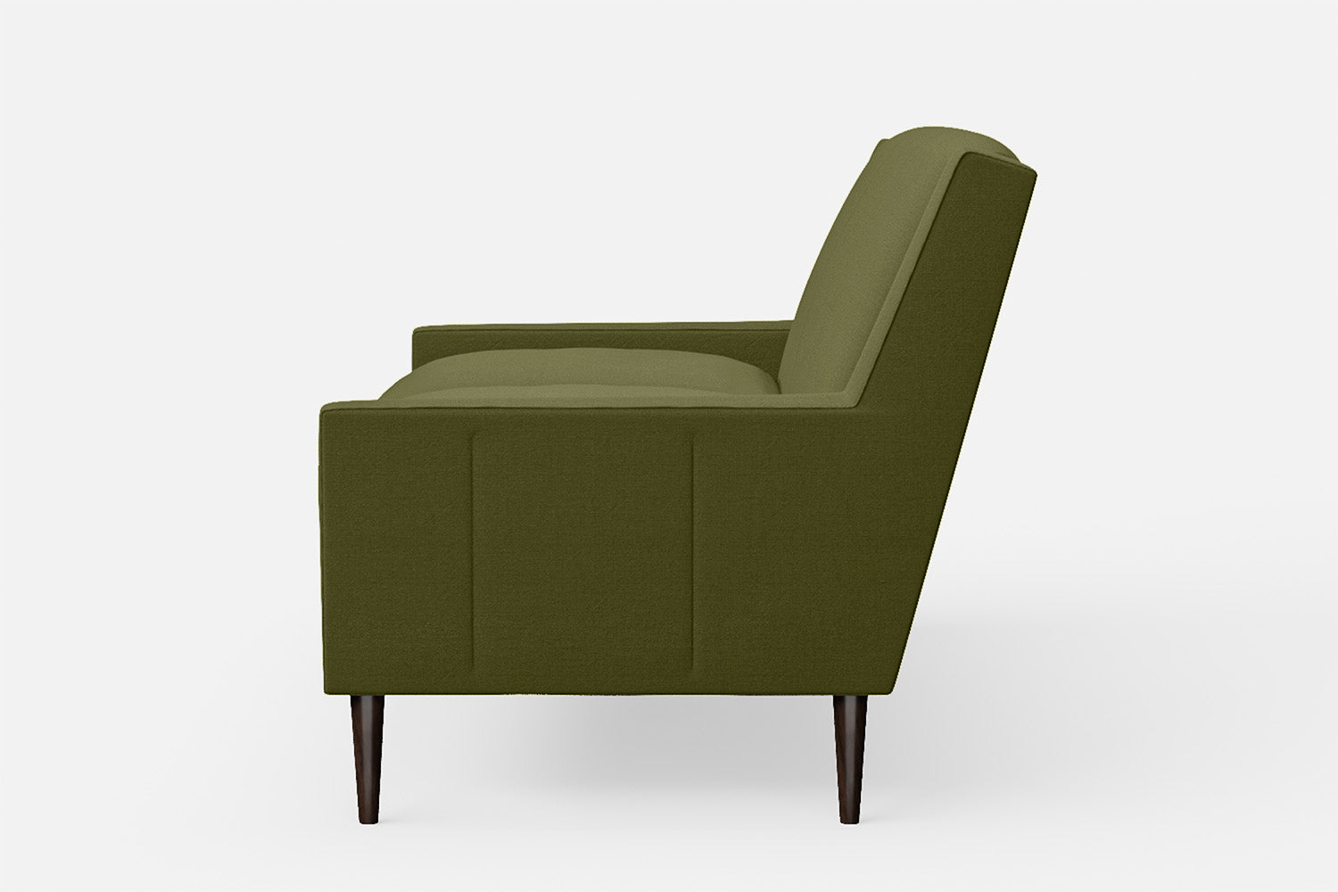 Vigevano 2 Seater Sofa Olive Linen Fabric