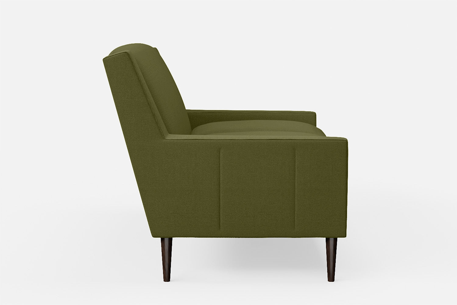 Vigevano 2 Seater Sofa Olive Linen Fabric