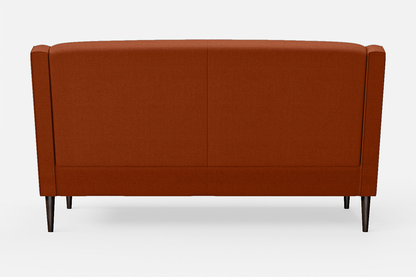 Vigevano 2 Seater Sofa Orange Linen Fabric