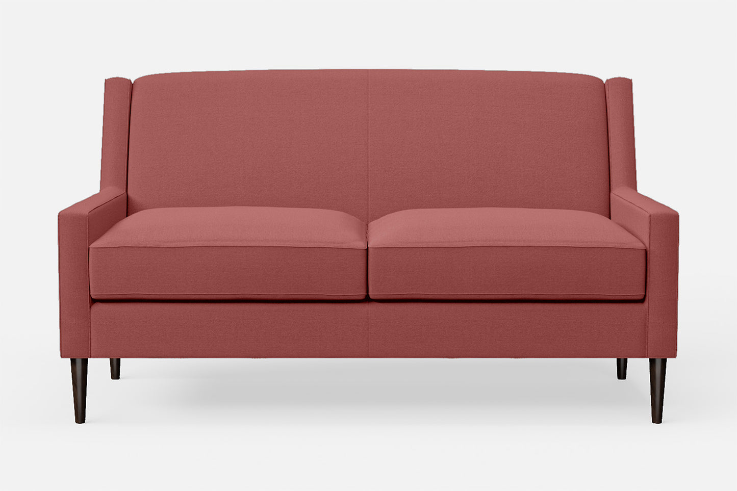 Vigevano 2 Seater Sofa Rose Pink Linen Fabric