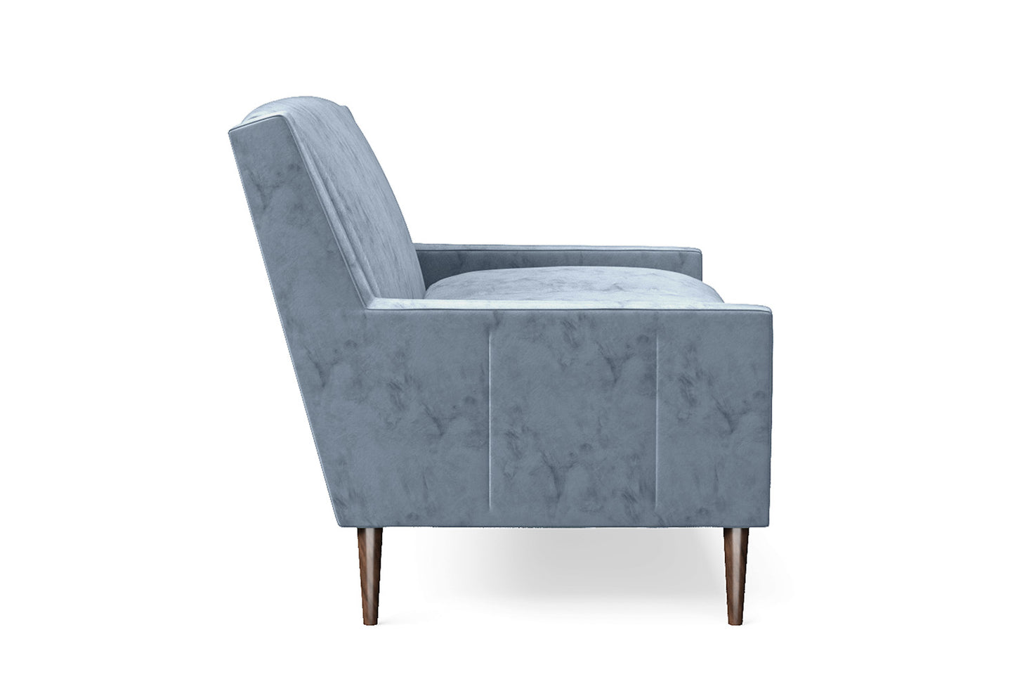 Vigevano 2 Seater Sofa Baby Blue Velvet