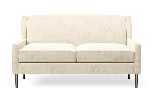 Vigevano 2 Seater Sofa Cream Velvet