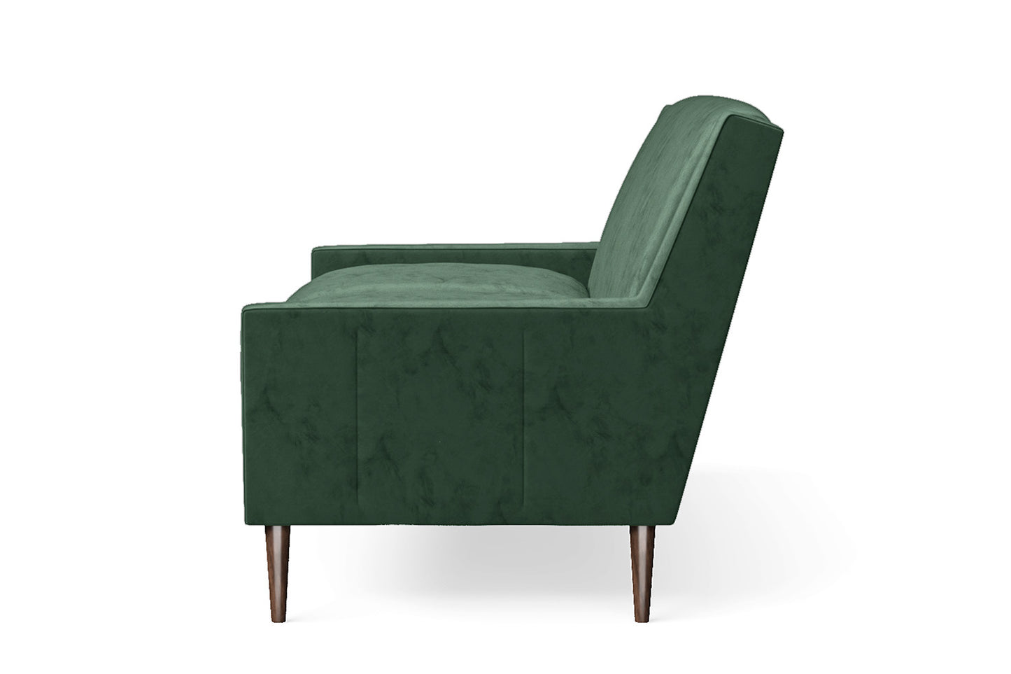 Vigevano 2 Seater Sofa Green Velvet