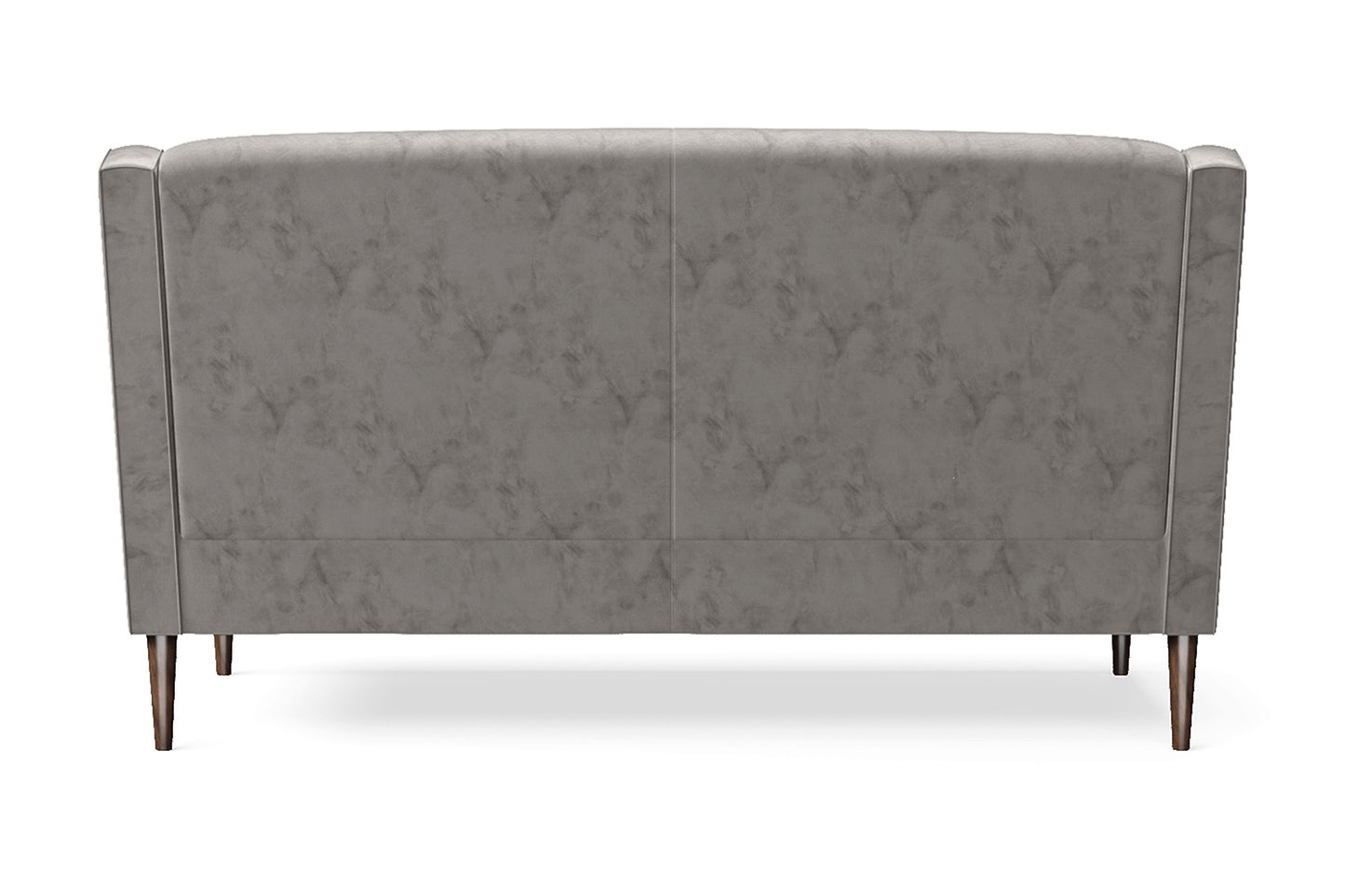 Vigevano 2 Seater Sofa Grey Velvet