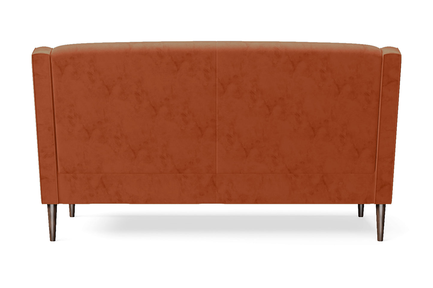 Vigevano 2 Seater Sofa Orange Velvet