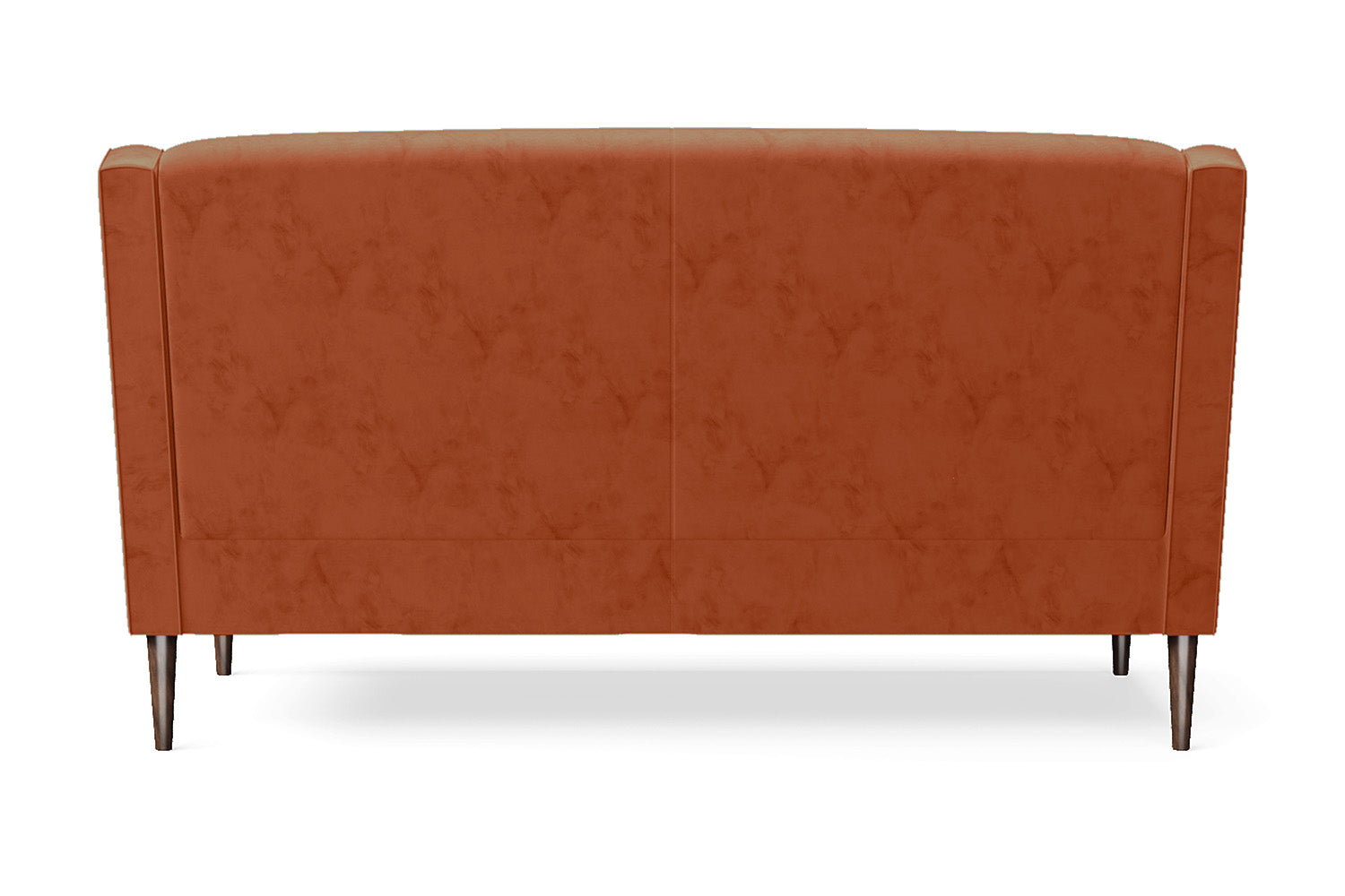 Vigevano 2 Seater Sofa Orange Velvet