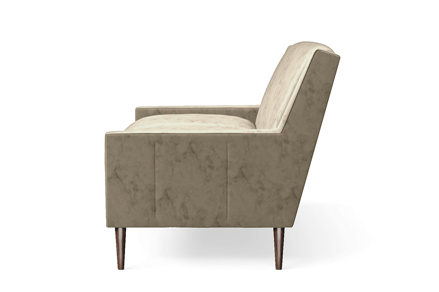 Vigevano 2 Seater Sofa Sand Velvet