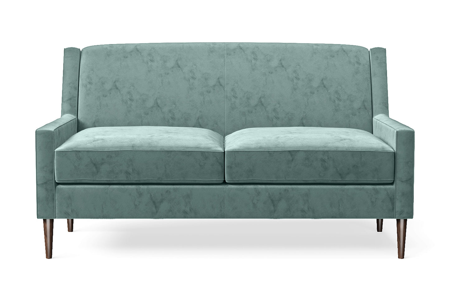 Vigevano 2 Seater Sofa Teal Velvet