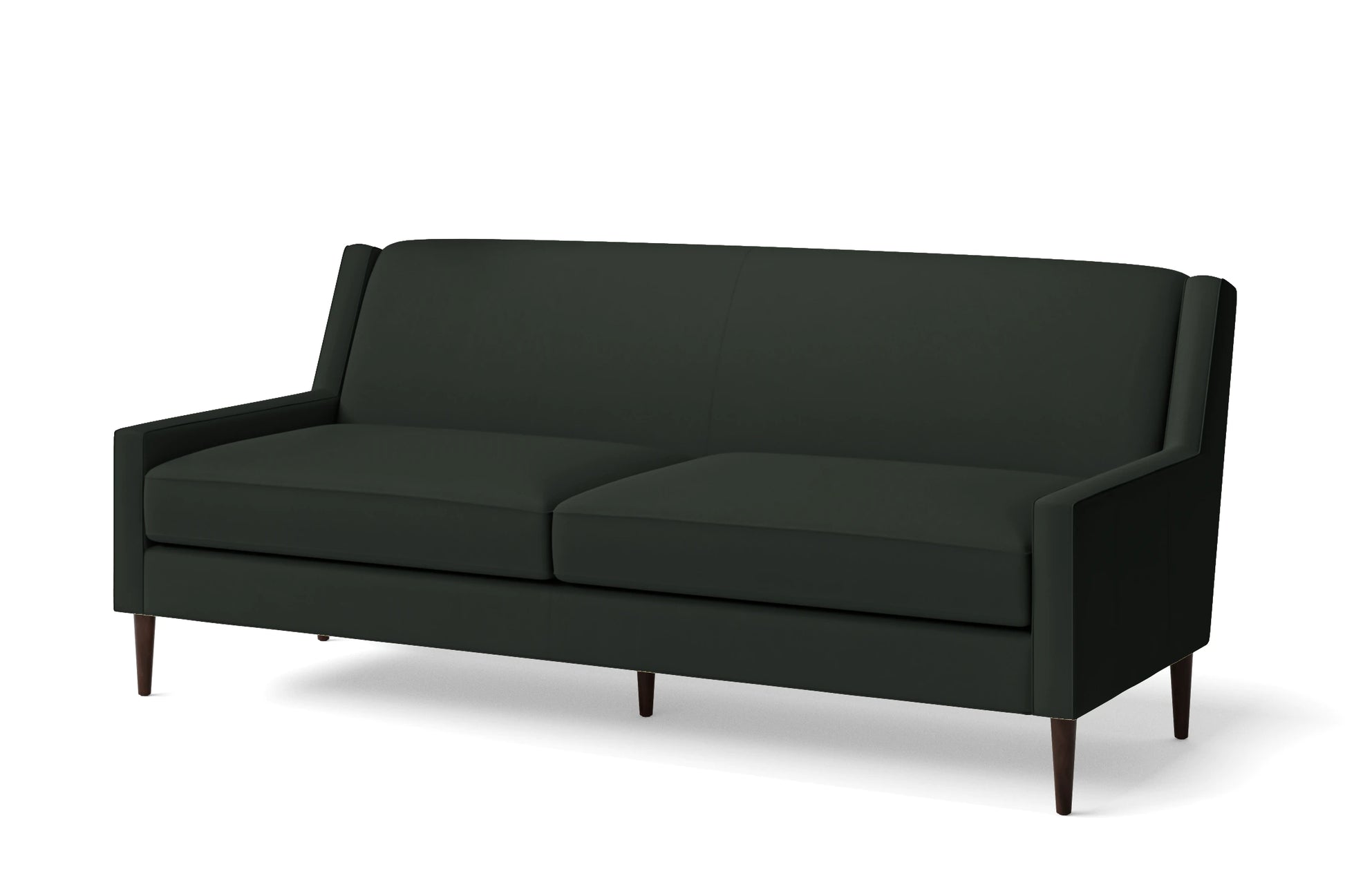 Vigevano 3 Seater Sofa Green Leather