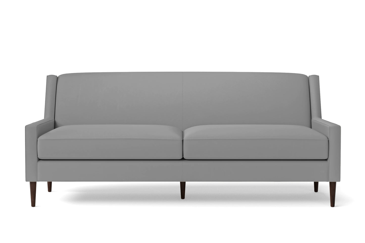 Vigevano 3 Seater Sofa Grey Leather