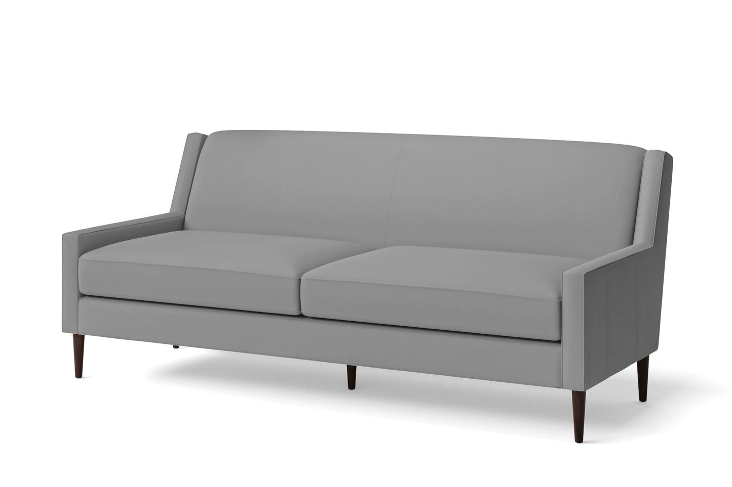 Vigevano 3 Seater Sofa Grey Leather