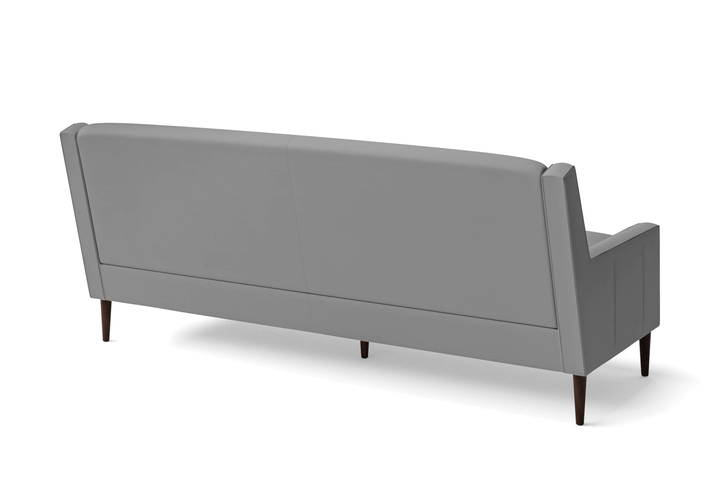 Vigevano 3 Seater Sofa Grey Leather