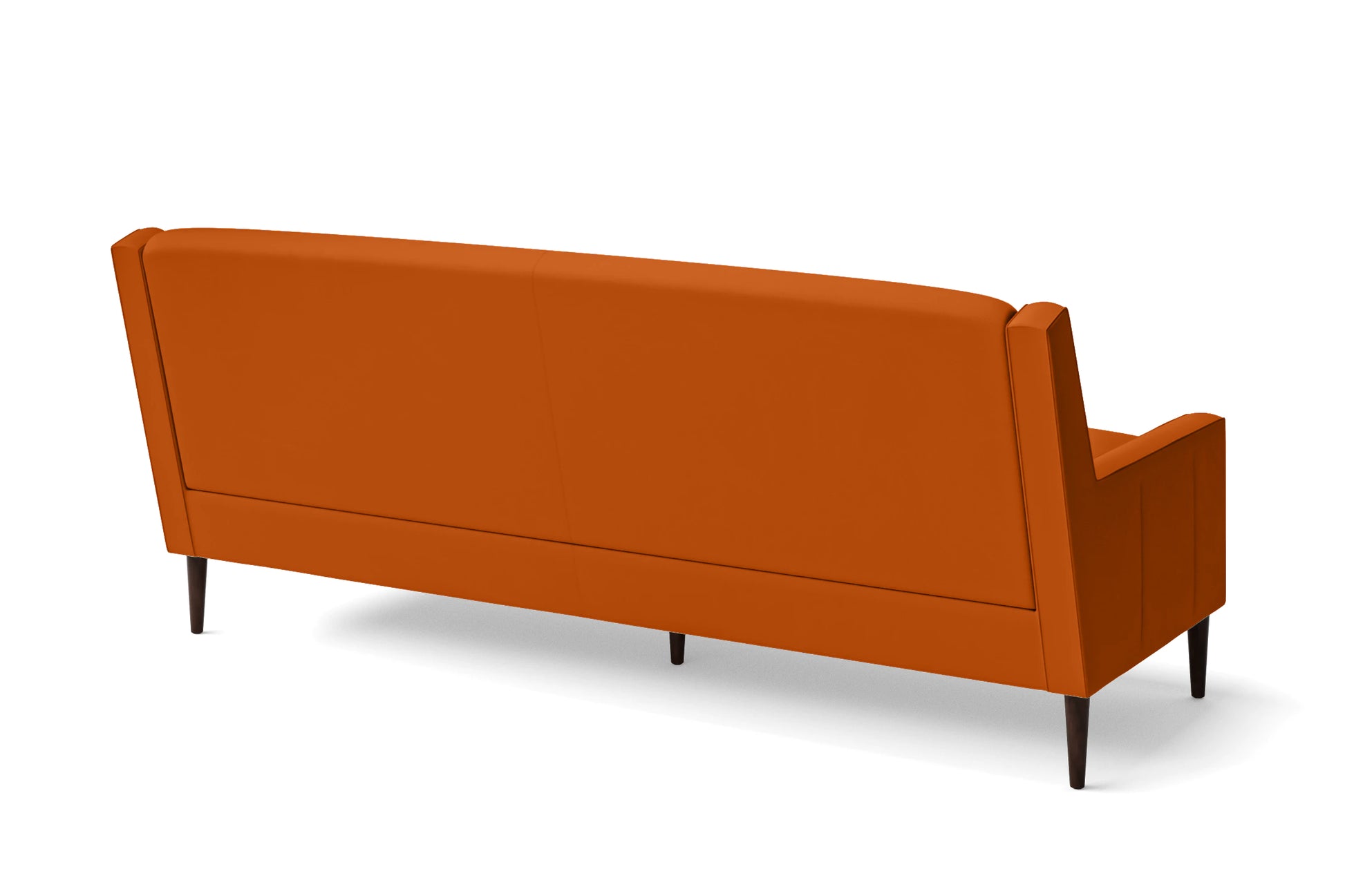 Vigevano 3 Seater Sofa Orange Leather