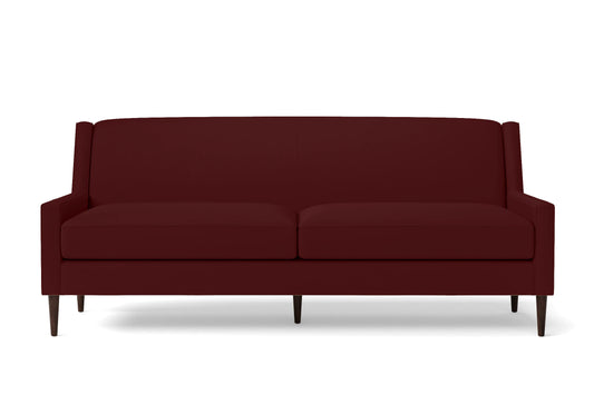 Vigevano 3 Seater Sofa Red Leather