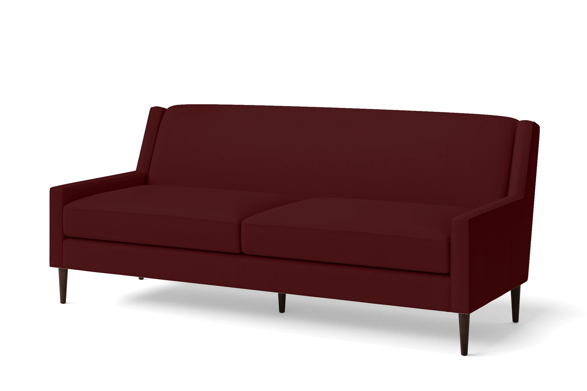 Vigevano 3 Seater Sofa Red Leather