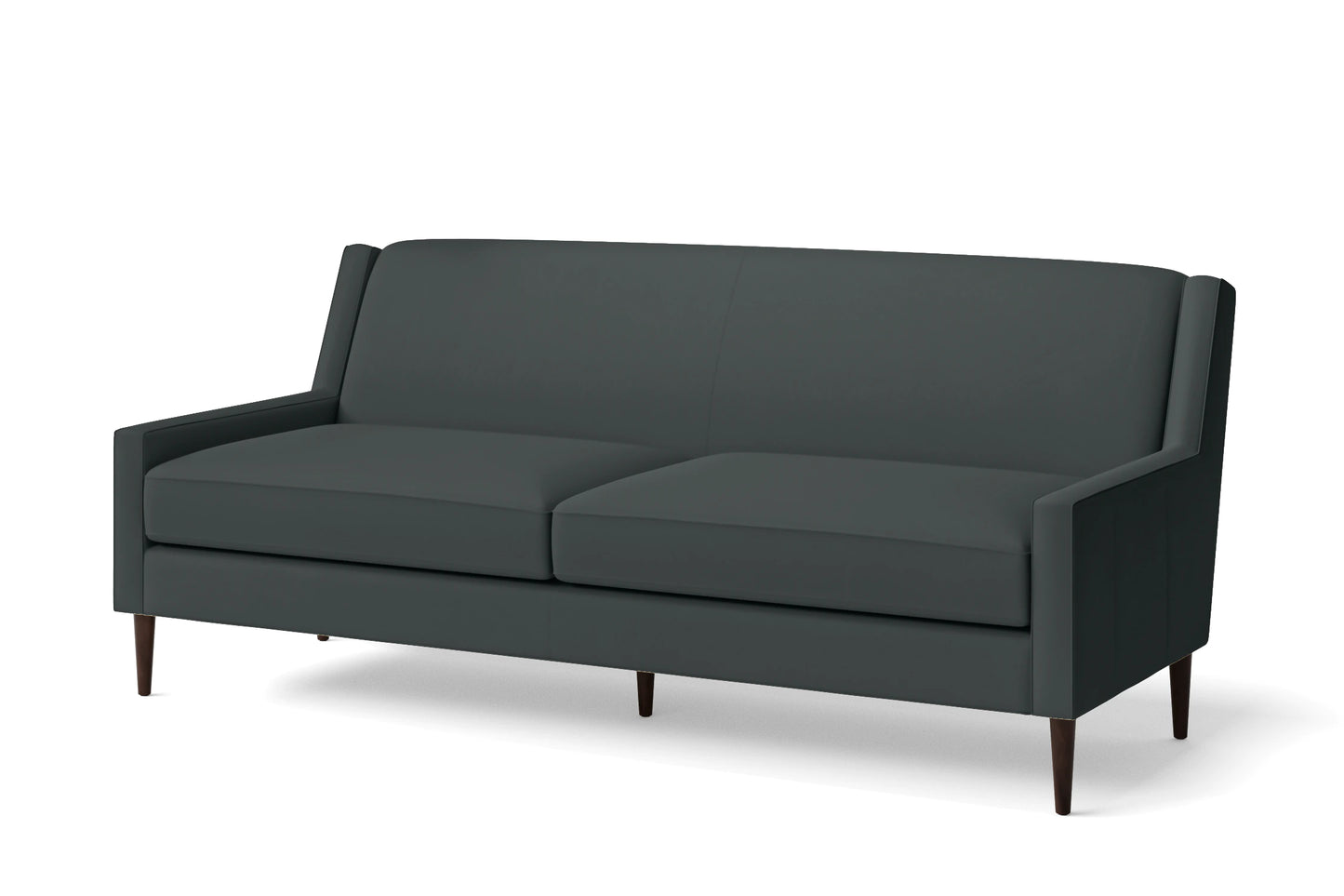 Vigevano 3 Seater Sofa Slate Leather