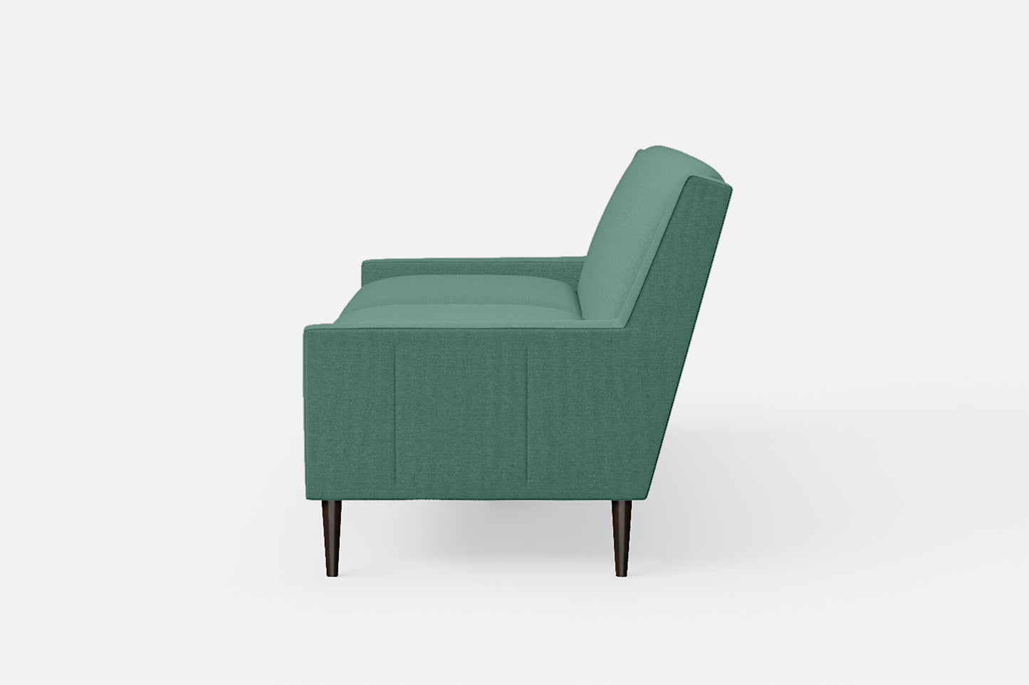 Vigevano 3 Seater Sofa Mint Green Linen Fabric