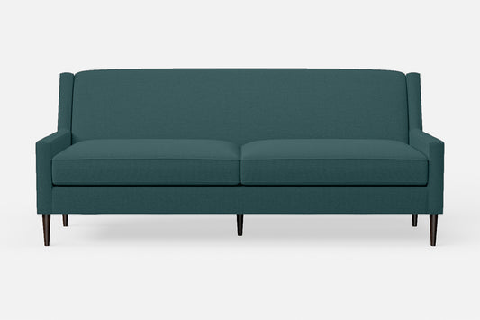 Vigevano 3 Seater Sofa Teal Linen Fabric