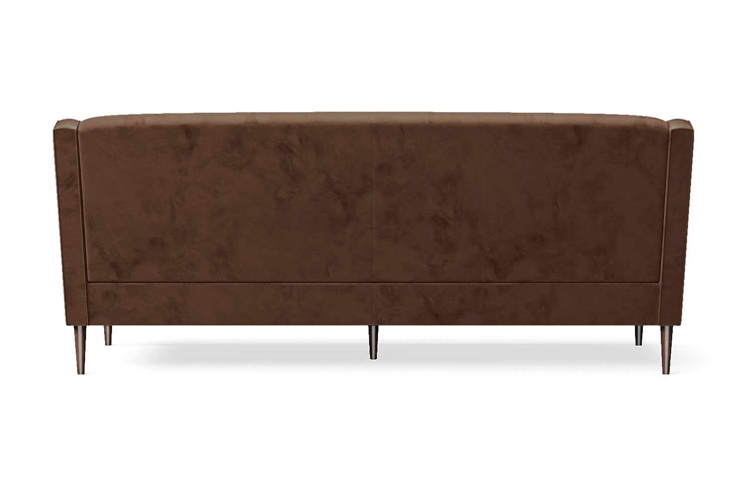 Vigevano 3 Seater Sofa Coffee Brown Velvet