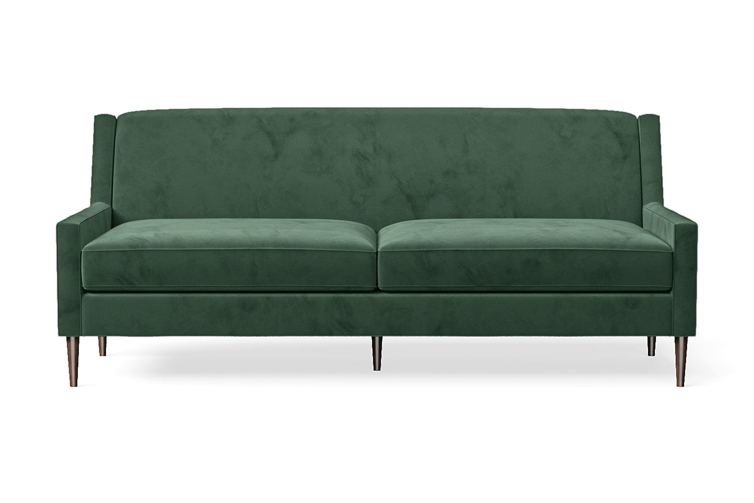 Vigevano 3 Seater Sofa Green Velvet