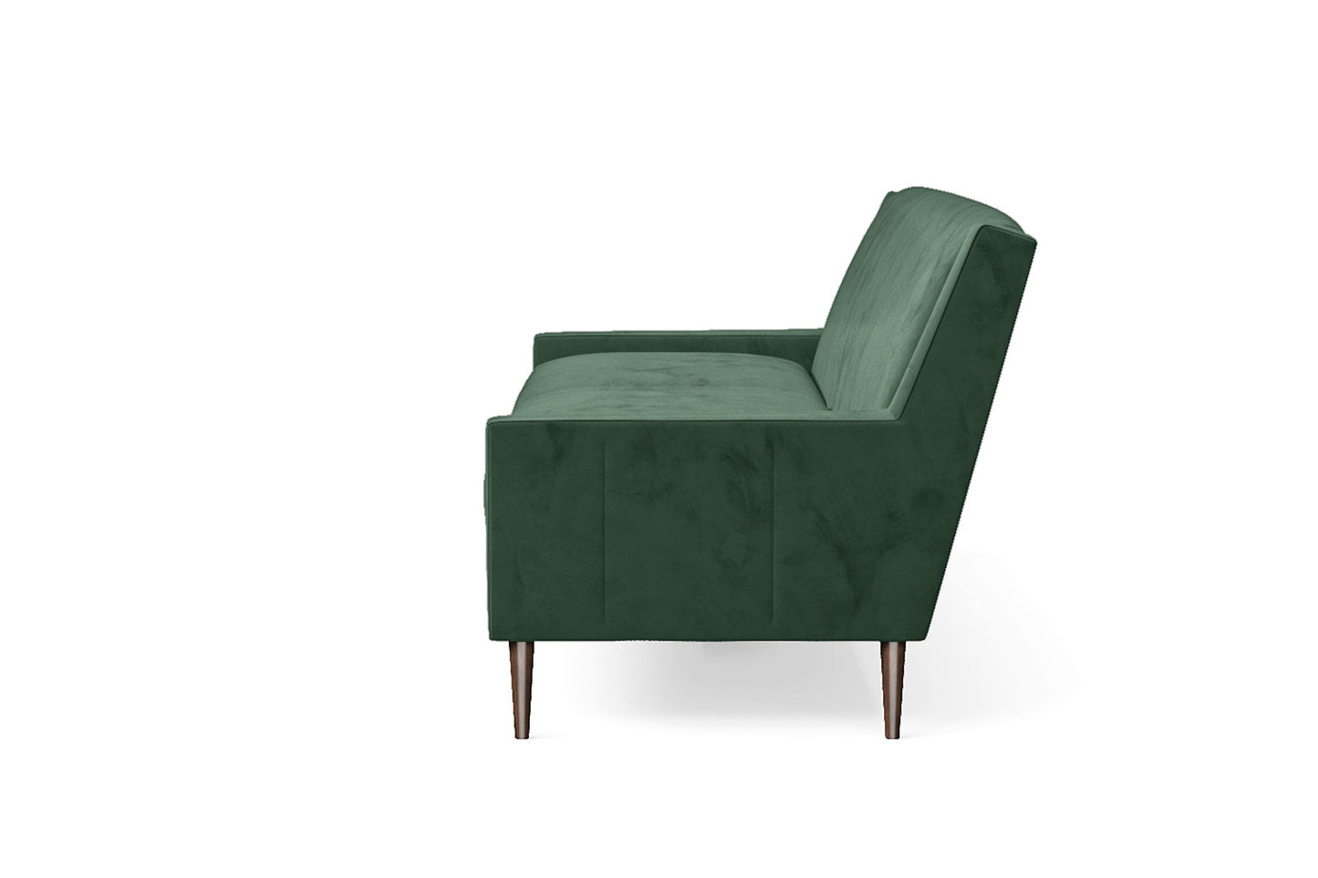 Vigevano 3 Seater Sofa Green Velvet