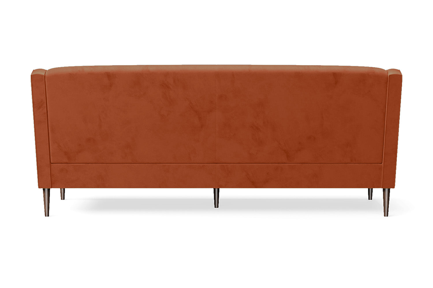 Vigevano 3 Seater Sofa Orange Velvet