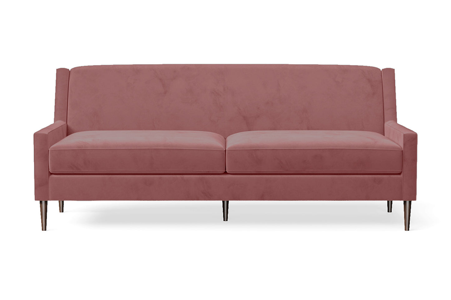 Vigevano 3 Seater Sofa Pink Velvet