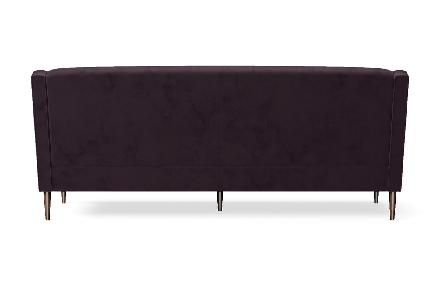 Vigevano 3 Seater Sofa Purple Velvet