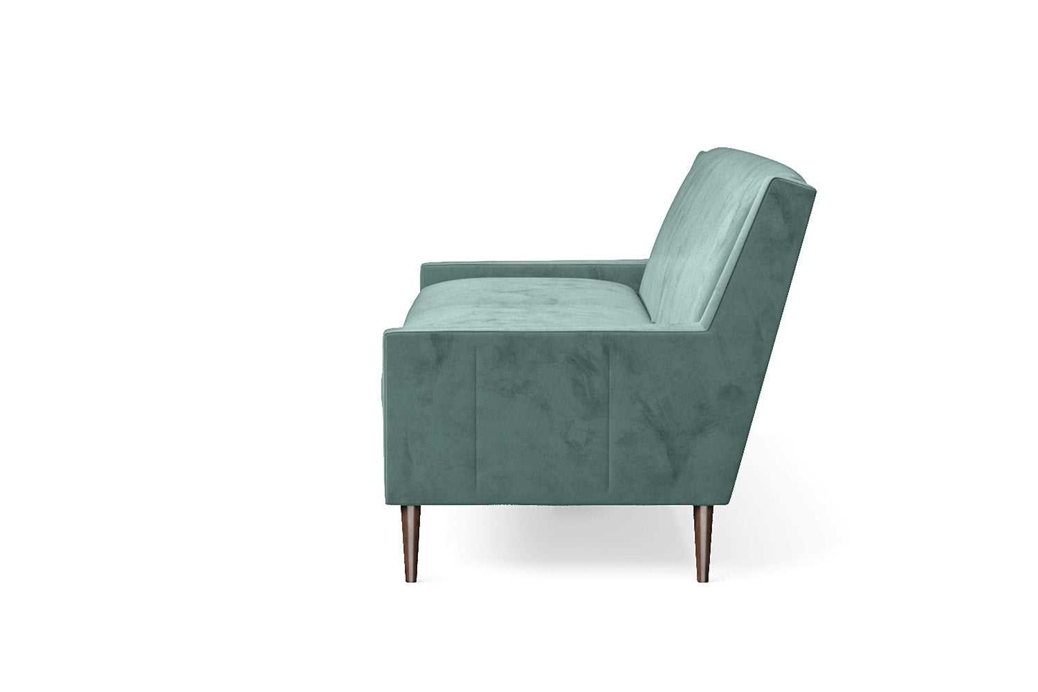 Vigevano 3 Seater Sofa Teal Velvet