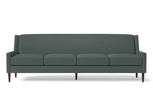 Vigevano 4 Seater Sofa Dusky Turquoise Leather