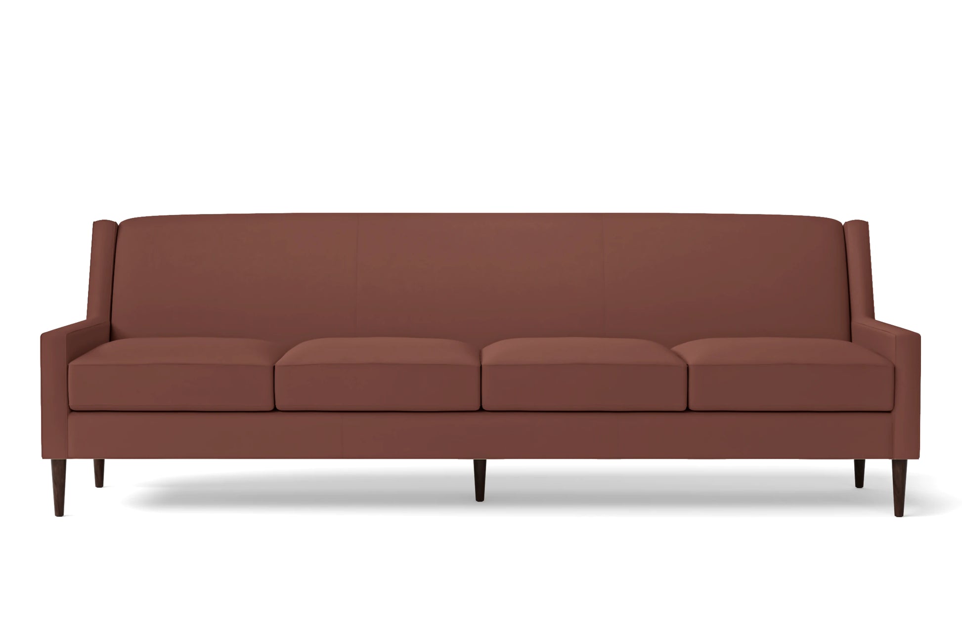 Vigevano 4 Seater Sofa Mauve Leather