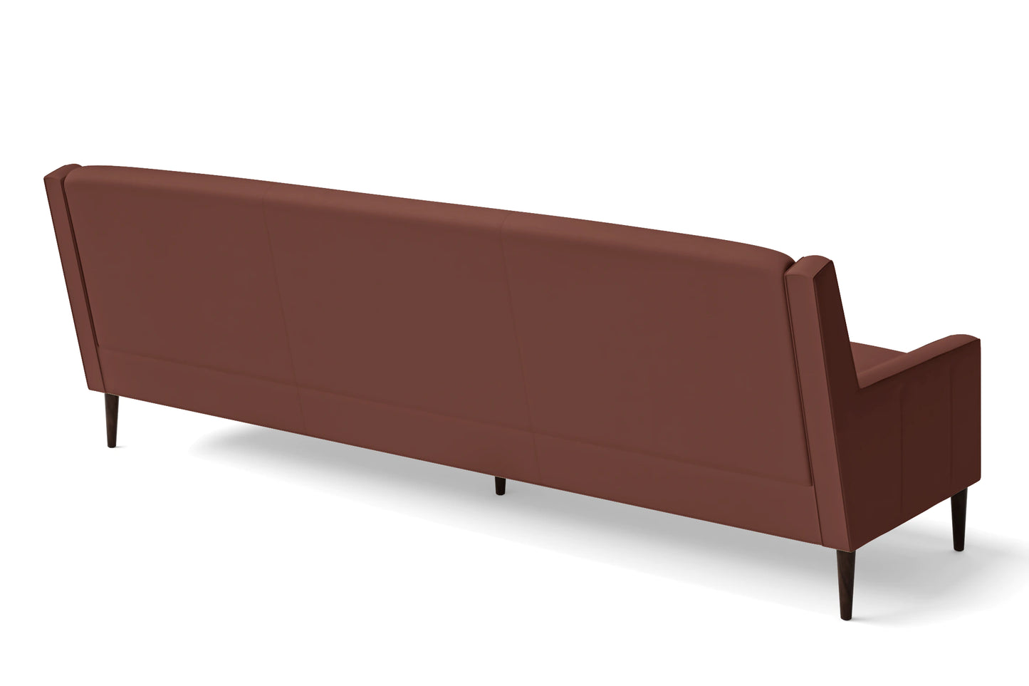 Vigevano 4 Seater Sofa Mauve Leather