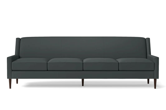 Vigevano 4 Seater Sofa Slate Leather