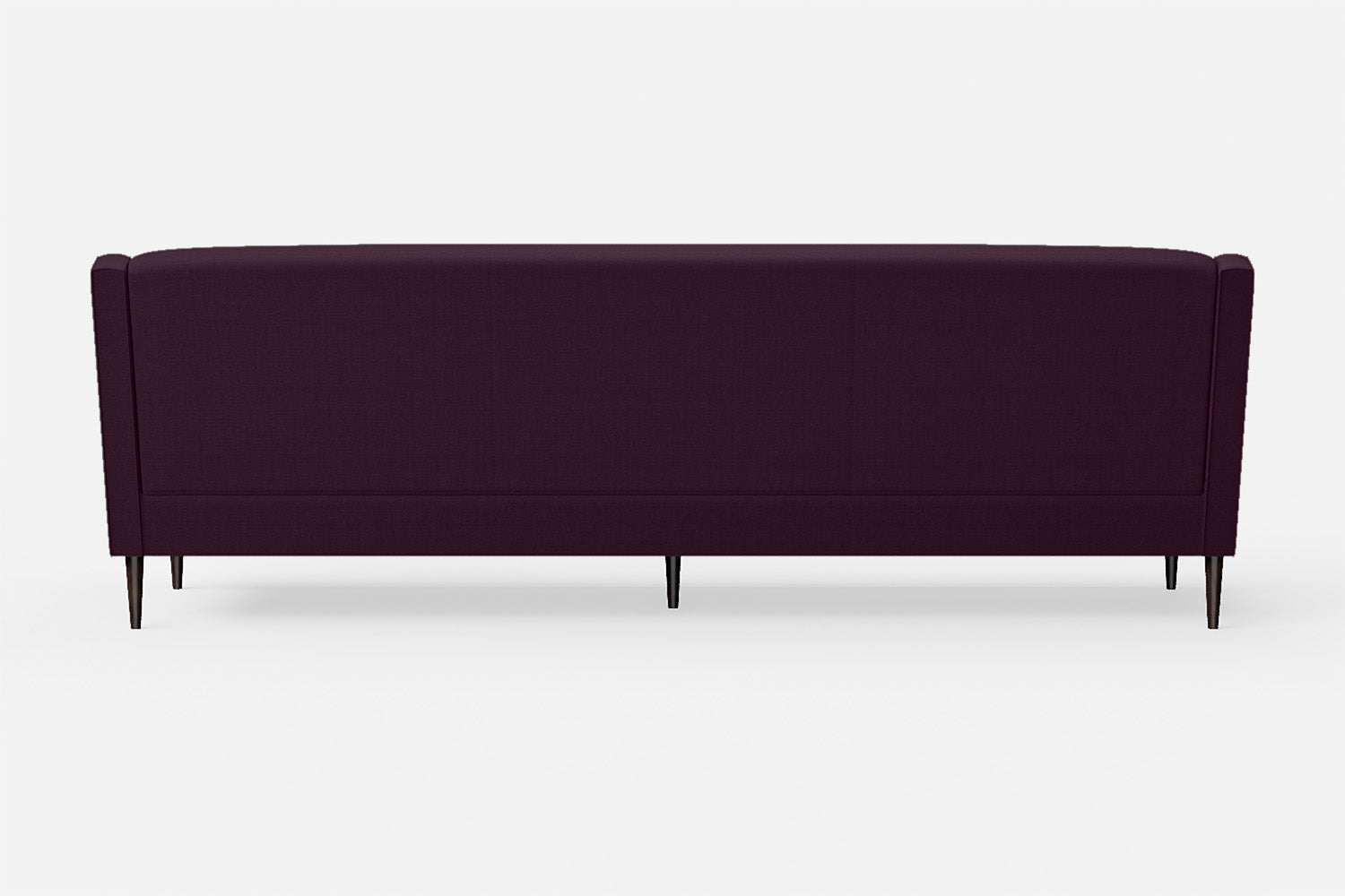 Vigevano 4 Seater Sofa Purple Linen Fabric