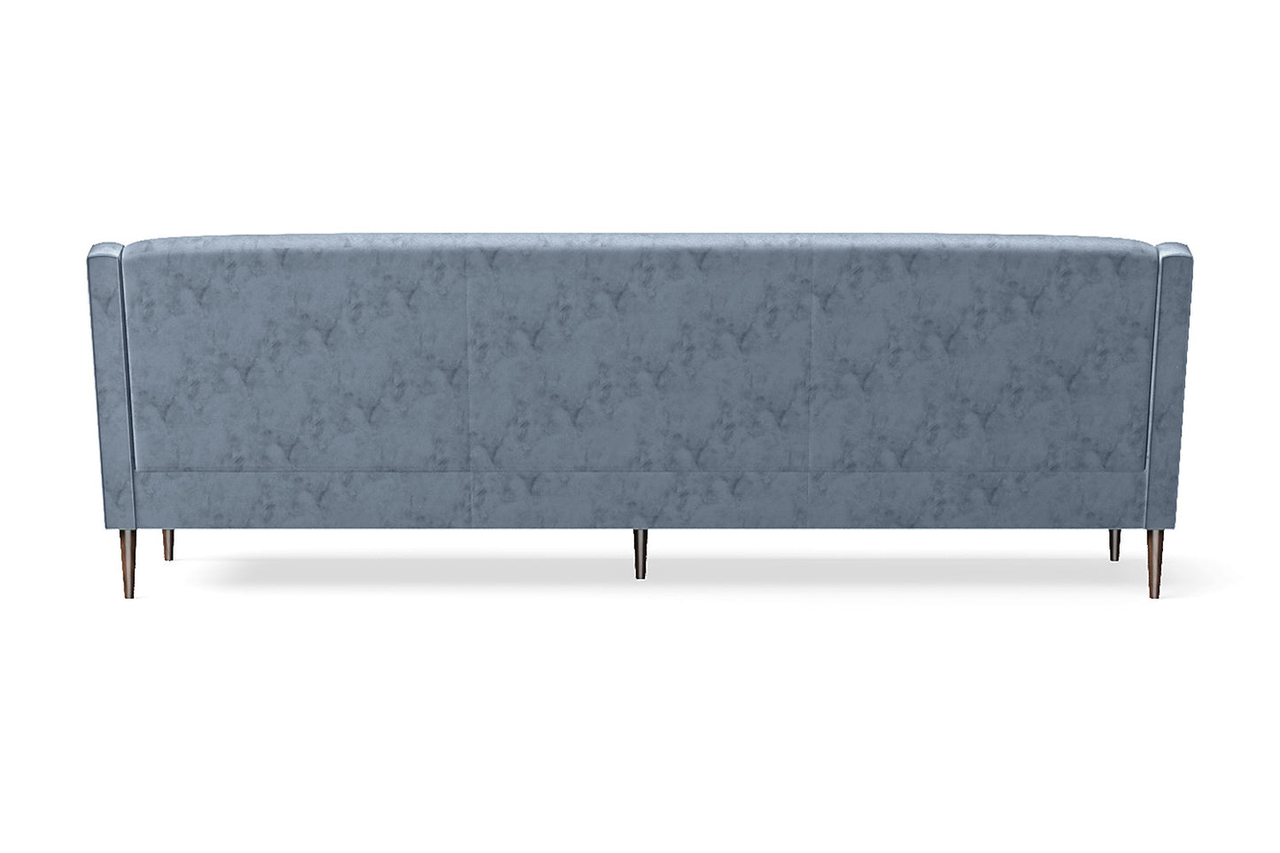 Vigevano 4 Seater Sofa Baby Blue Velvet