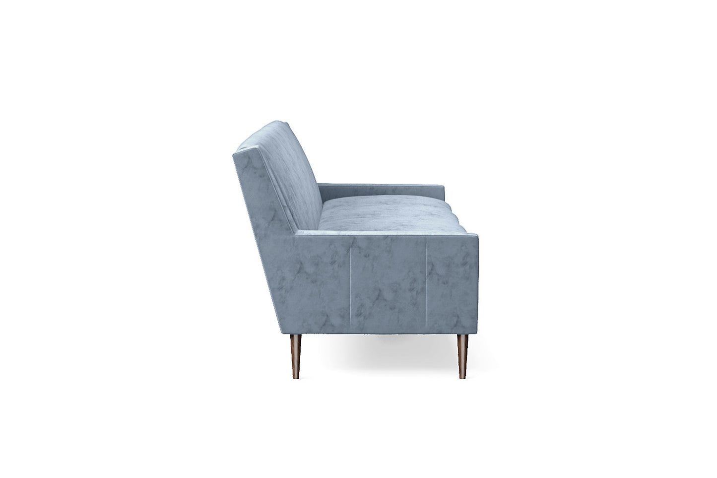 Vigevano 4 Seater Sofa Baby Blue Velvet