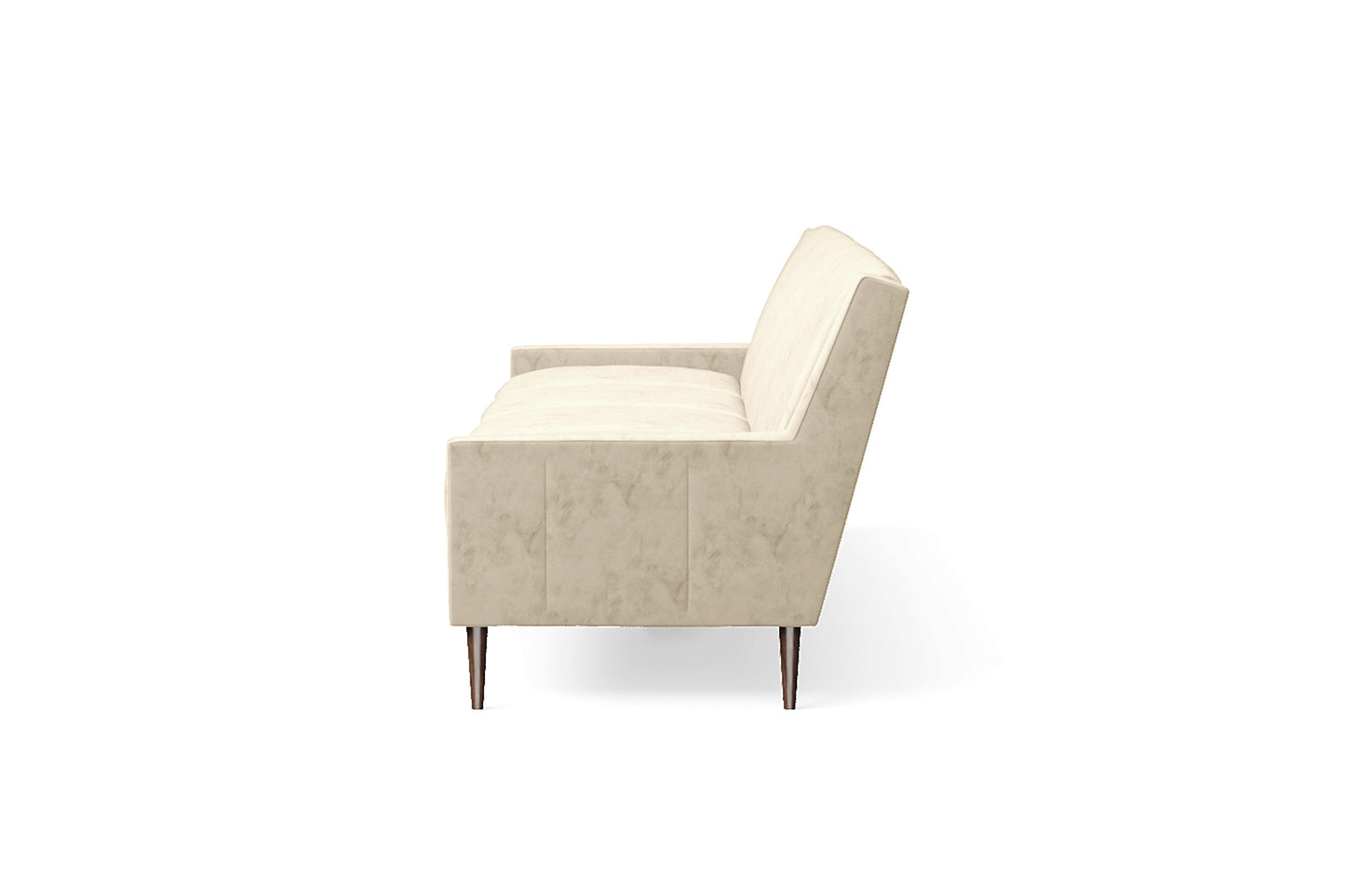 Vigevano 4 Seater Sofa Cream Velvet