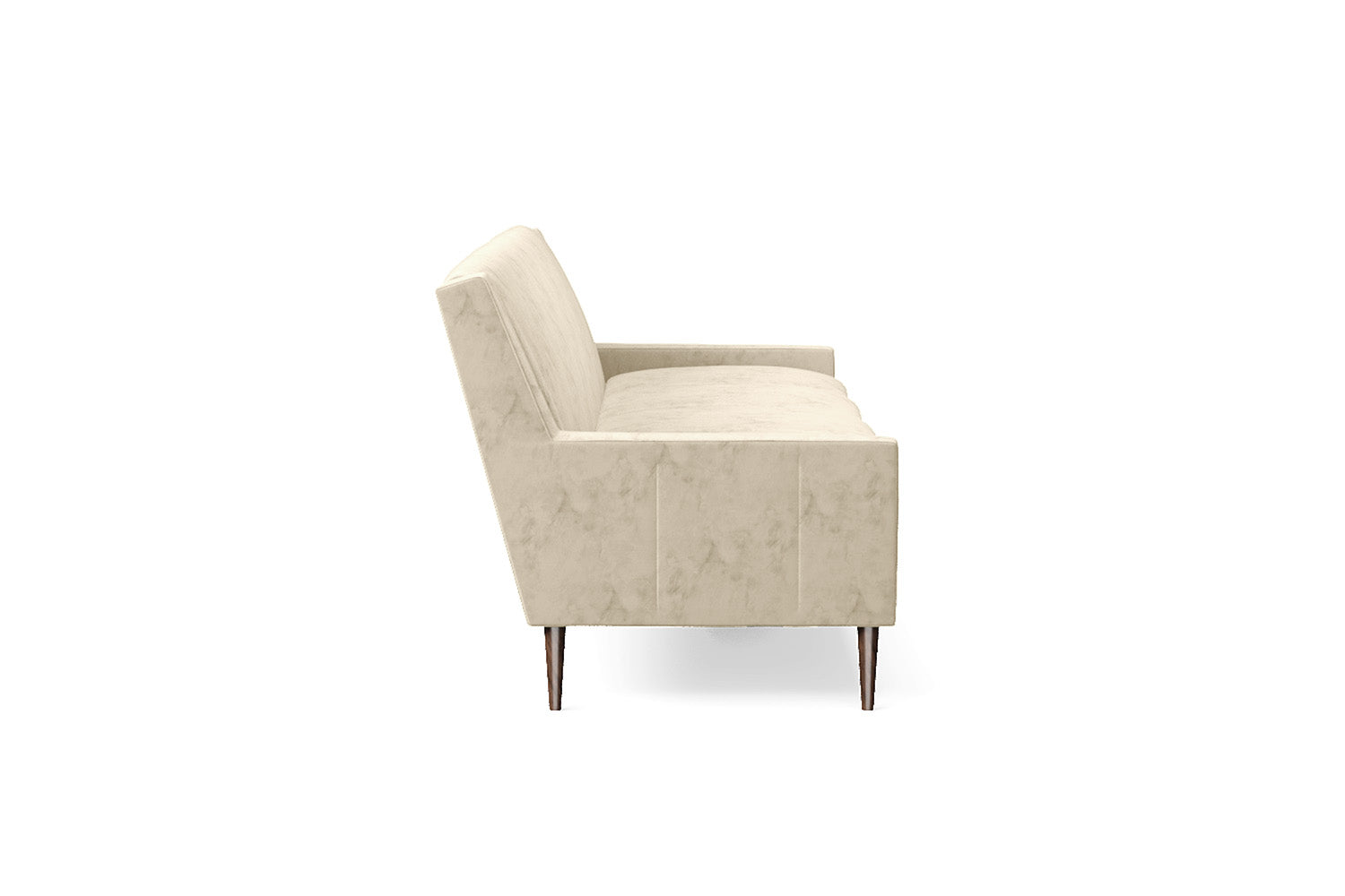 Vigevano 4 Seater Sofa Cream Velvet