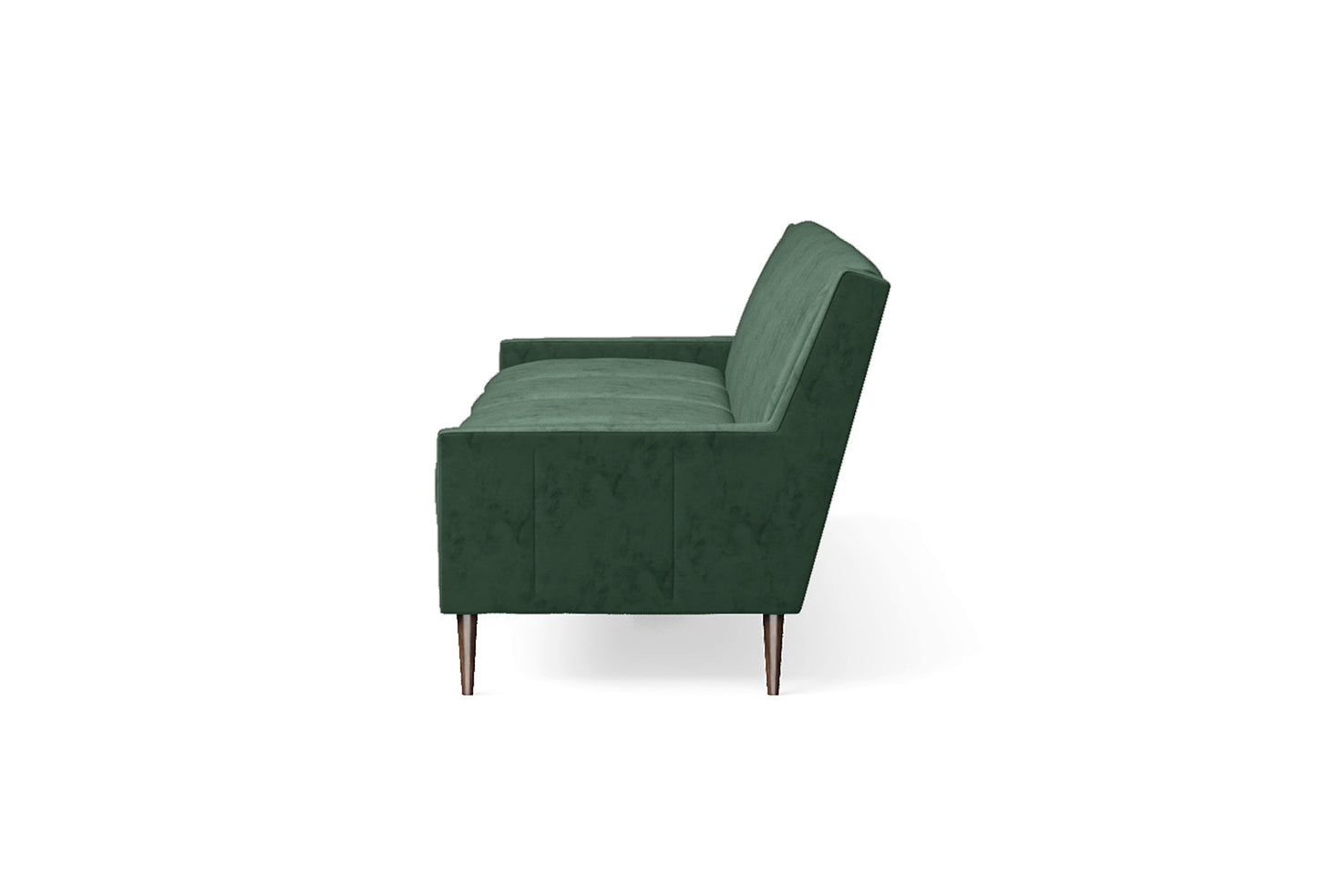 Vigevano 4 Seater Sofa Green Velvet