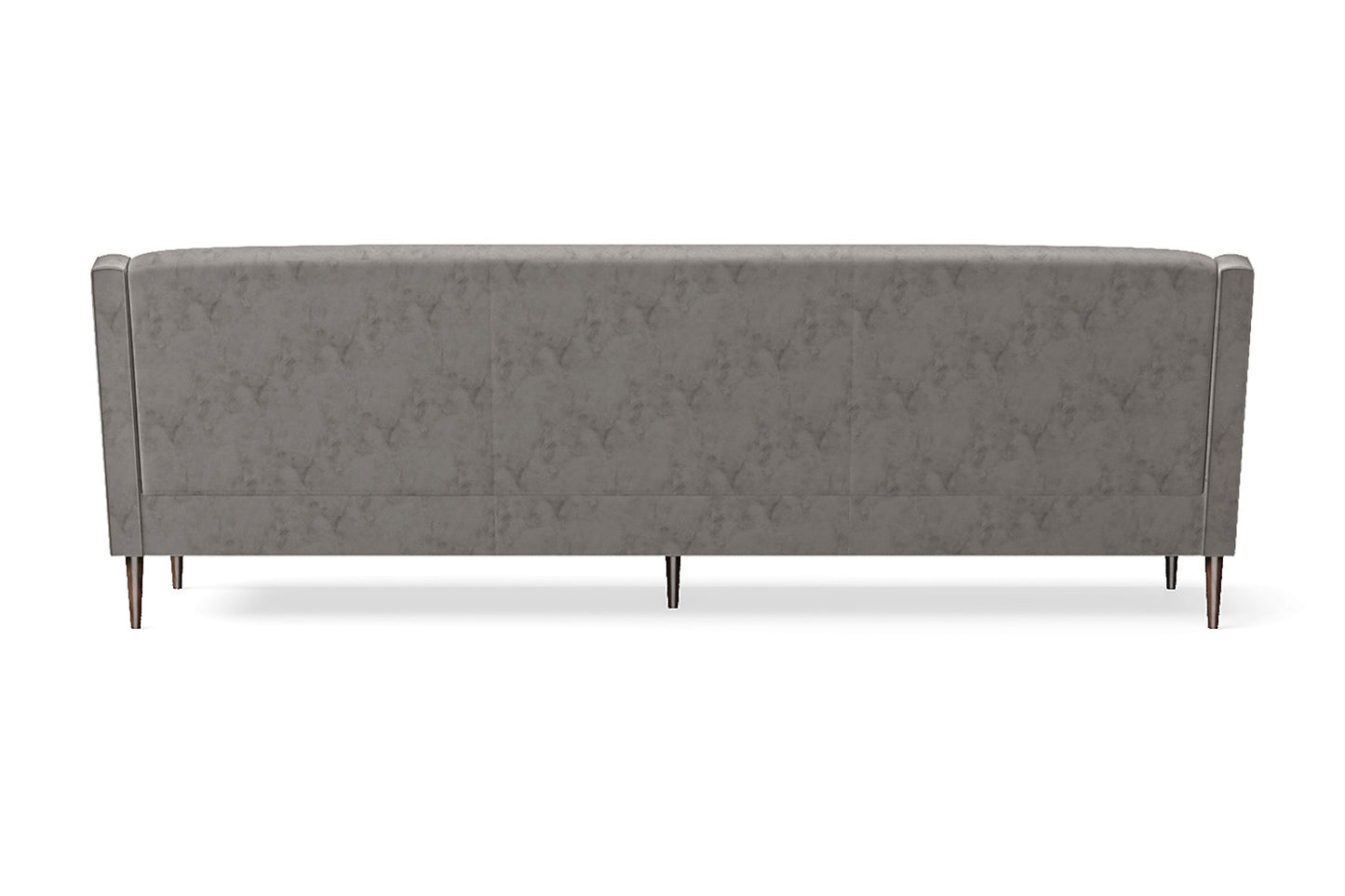 Vigevano 4 Seater Sofa Grey Velvet