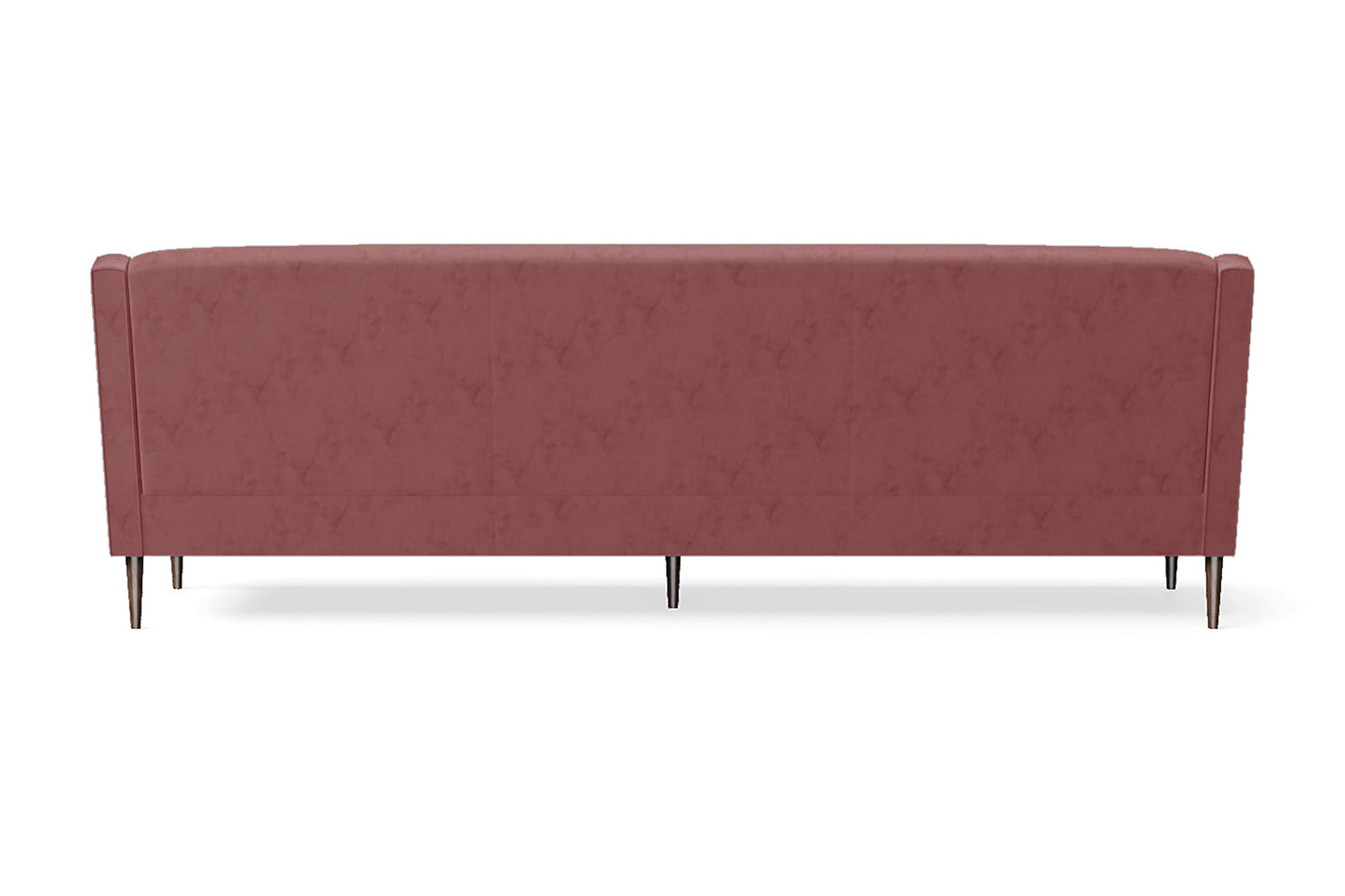 Vigevano 4 Seater Sofa Pink Velvet