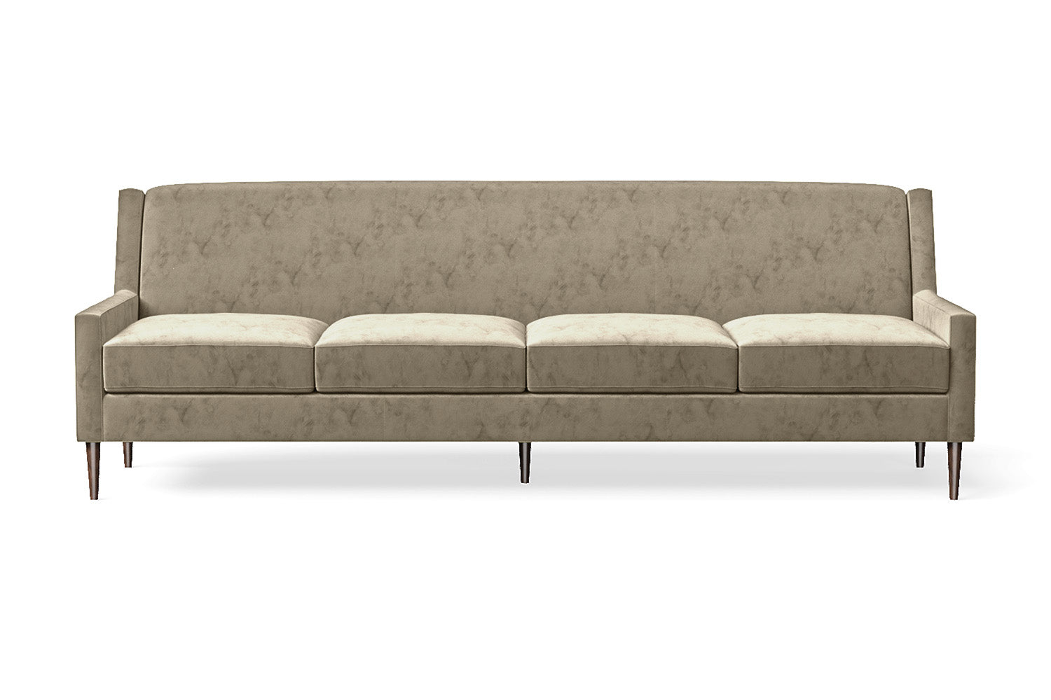 Vigevano 4 Seater Sofa Sand Velvet