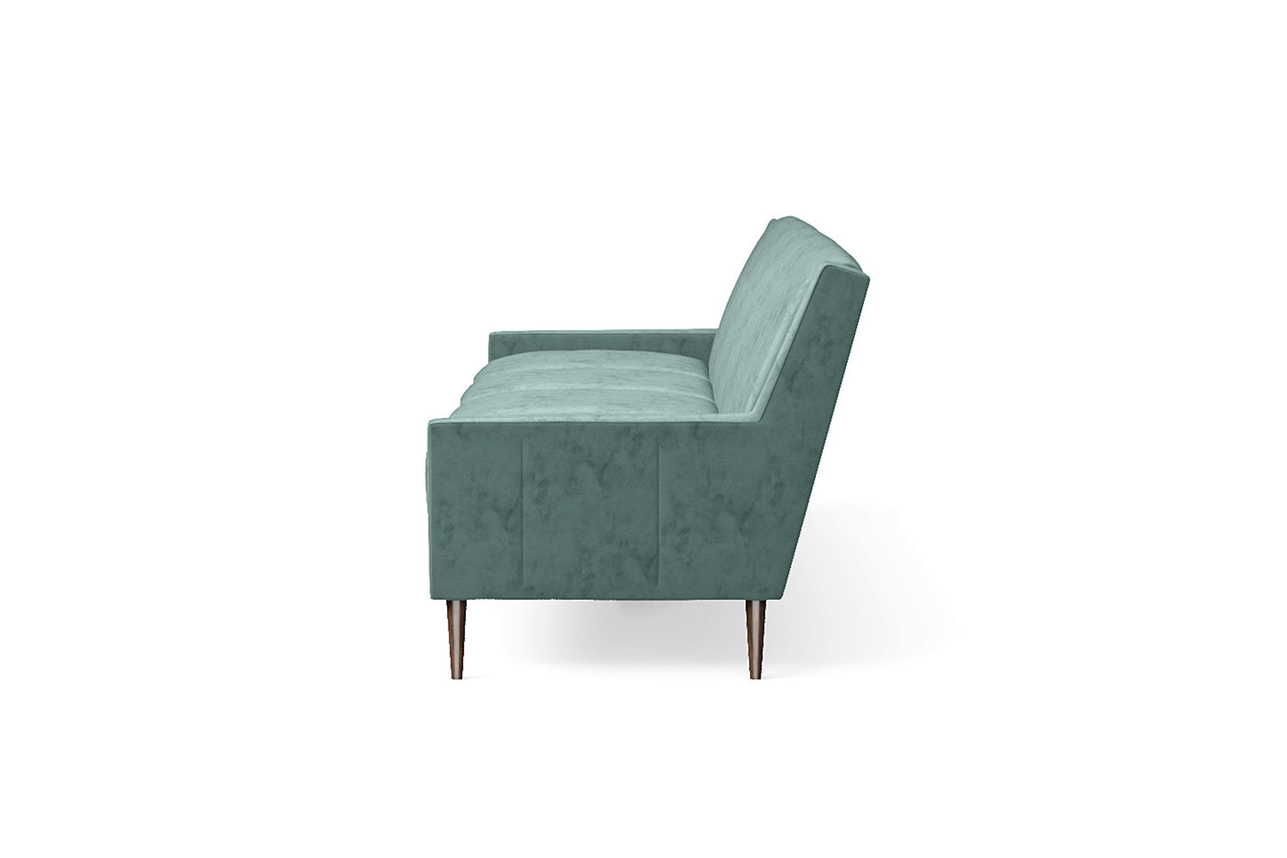 Vigevano 4 Seater Sofa Teal Velvet