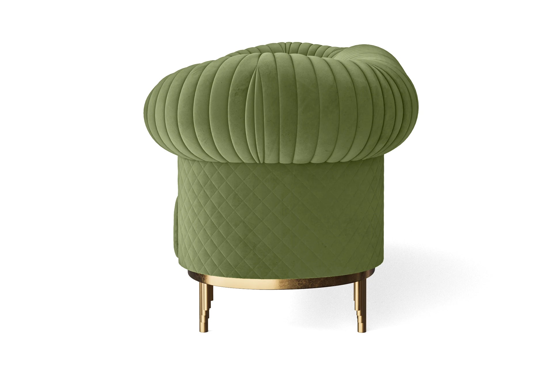 Viterbo Armchair Lime Velvet