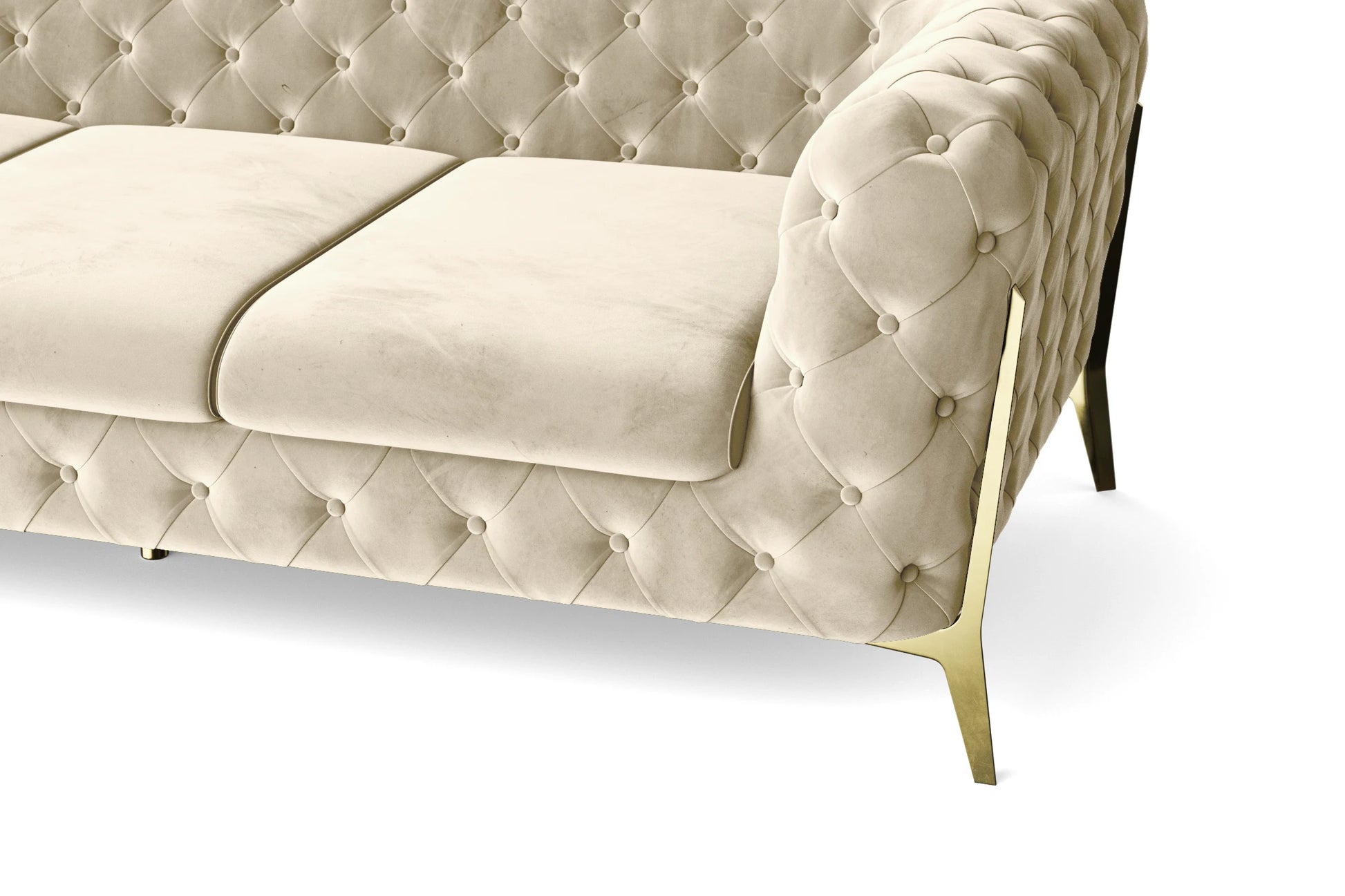 Vito Armchair Cream Velvet