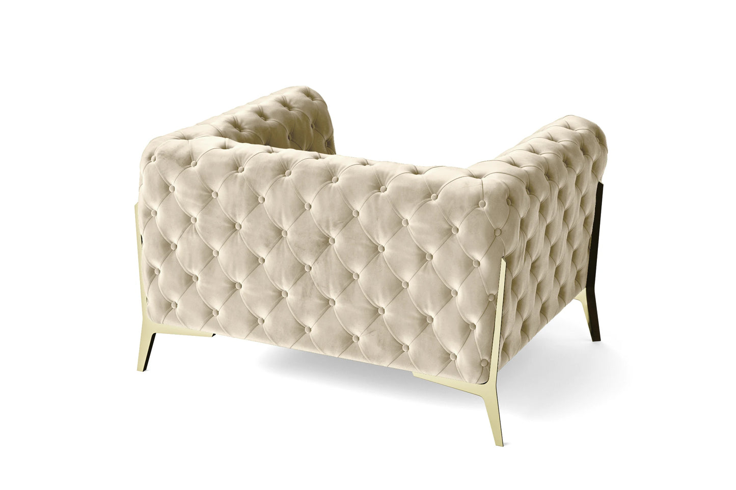 Vito Armchair Cream Velvet