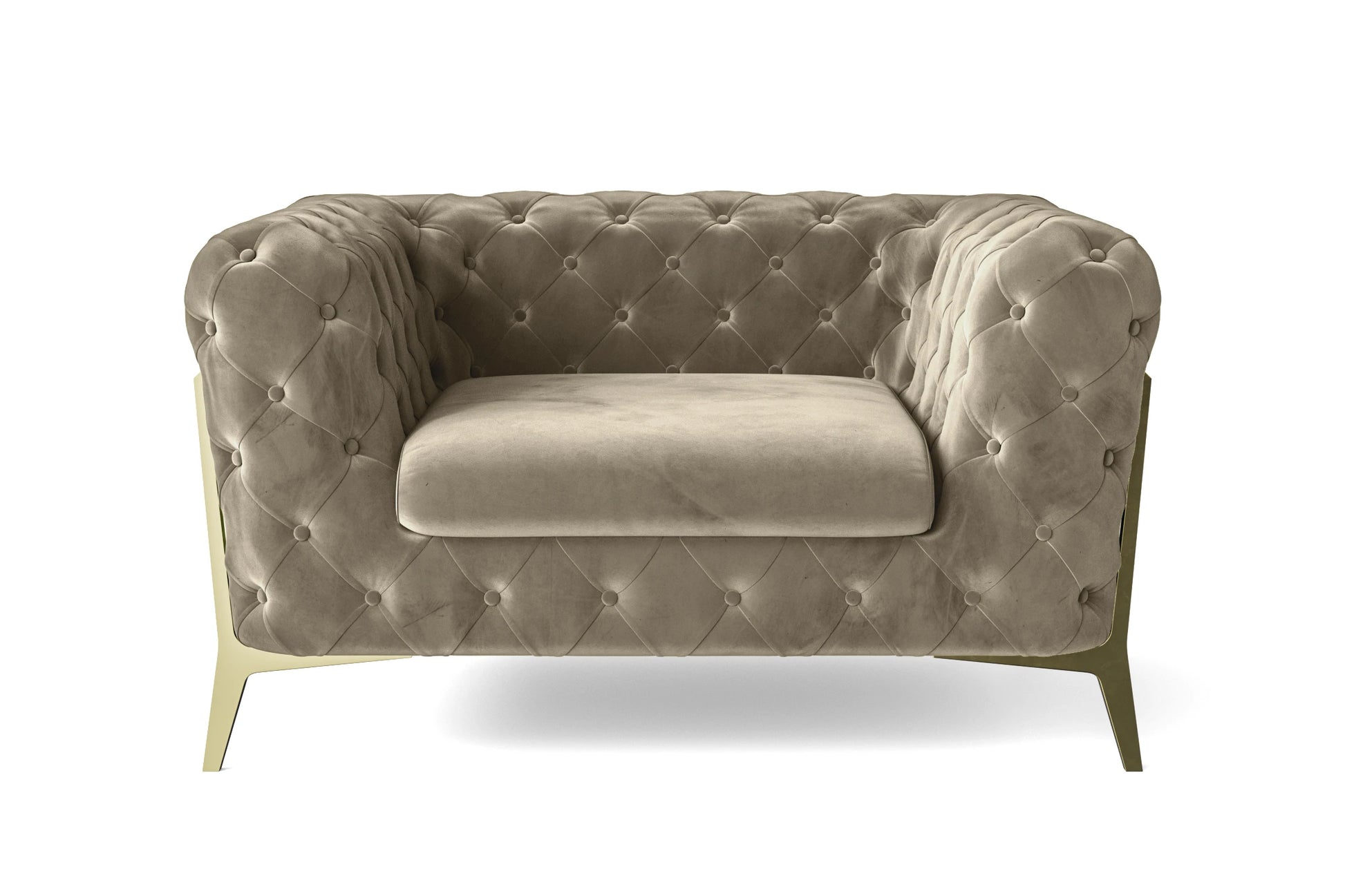 Vito Armchair Sand Velvet